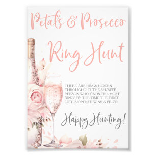 Foto Jogo de Anel Pétalas & Prosecco Caça ao Anel