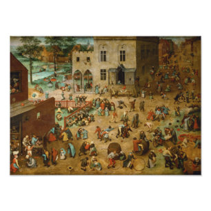 Foto Jogos infantis de Pieter Bruegel, o Velho