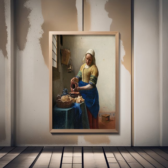 Foto Johannes Vermeer, A Milkmaid (Criador carregado)