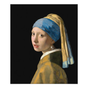 Foto Johannes Vermeer - Rapariga com um Ouriço de Pér