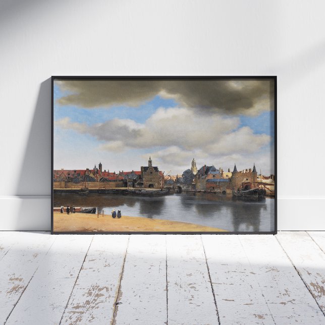 Foto Johannes Vermeer, van Deft, View of Delft (Criador carregado)