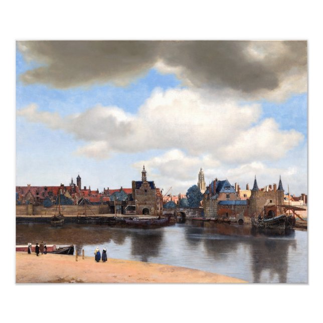 Foto Johannes Vermeer - Visão de Delft (Frente)