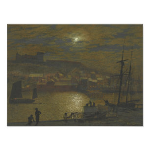 Foto John Atkinson Grimshaw - Whitby da cabeça escocê