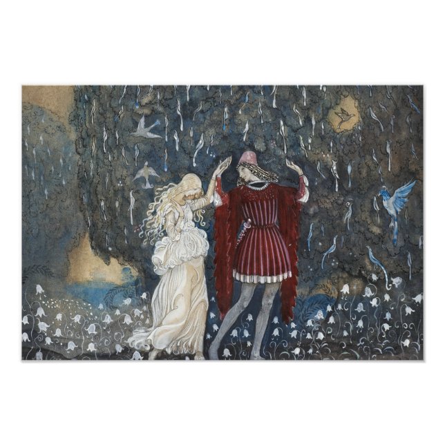 Foto John Bauer - Lena dança com o Cavaleiro (Frente)