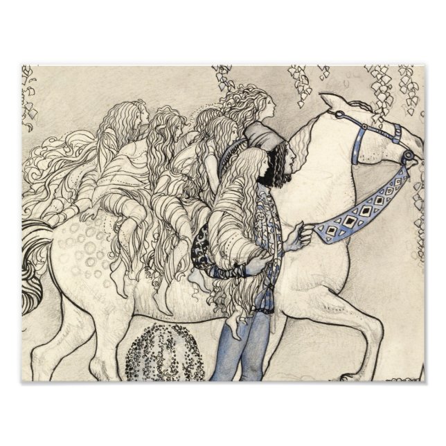 Foto John Bauer - O Cavalo que Liderou no Bit (Frente)