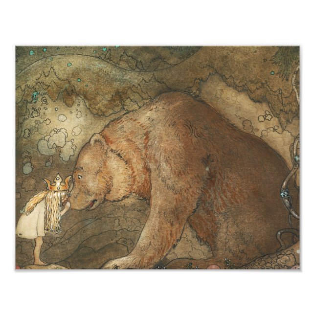 Foto John Bauer - Pobre Basse Pequeno (Frente)