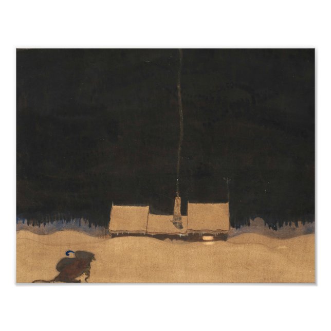 Foto John Bauer-The Cottage no Pé da Montanha (Frente)