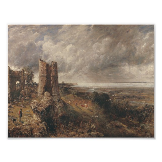 Foto John Constable - Castelo de Hadleigh (Frente)