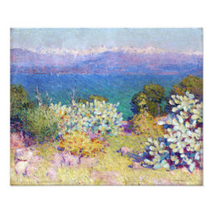 Foto John Russell Pela Manhã Alpes Maritimes Poster