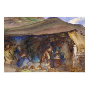 Foto John Singer Sargent - Bedouin Tent