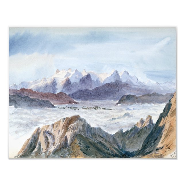 Foto John Singer Sargent - Iselle do Monte Pilatus (Frente)