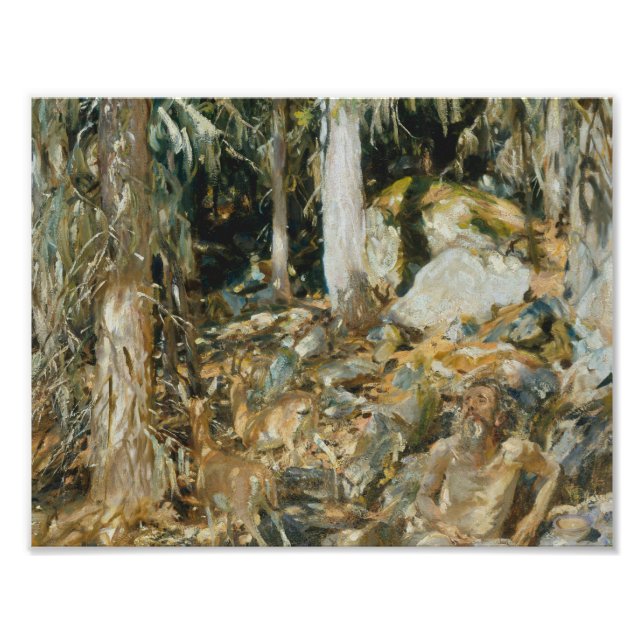 Foto John Singer Sargent - O Hermit (Frente)