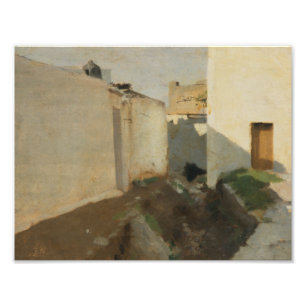 Foto John Singer Sargent - paredes brancas na luz solar