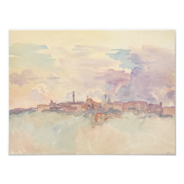 Foto John Singer Sargent - Siena (Frente)