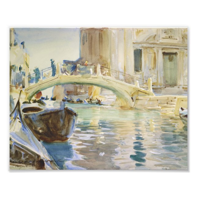 Foto John Singer Sargent - Veneza (Frente)