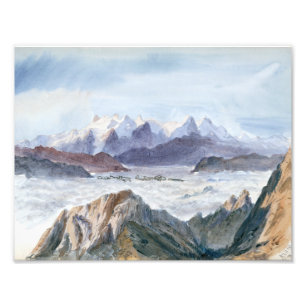 Foto John Singer Sargent - Venho do Monte Pilatus