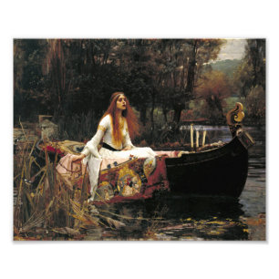 Foto John William Waterhouse A Senhora De Shalott