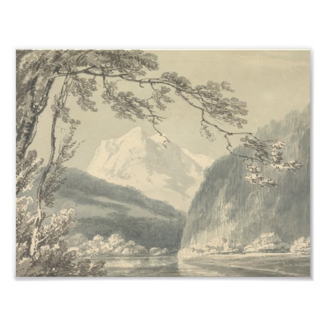 Foto Joseph Mallord William Turner - Perto de Grindelwa (Frente)