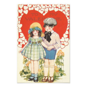 Foto Jovem Casal Coração, Margarida