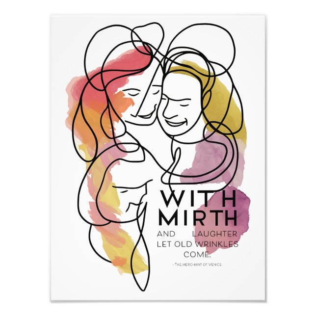 Foto Joyous Echoes: Uma Colorida Aquarela (Frente)