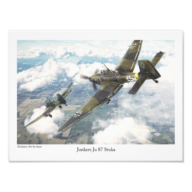 Foto Junkers Ju 87 (Frente)