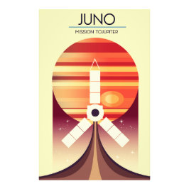 Foto Juno - Missão a Júpiter Arte Espacial