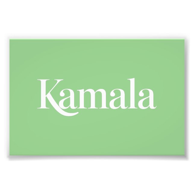 Foto Kamala Irmã Kamala Harris para Presidente 2024  (Frente)