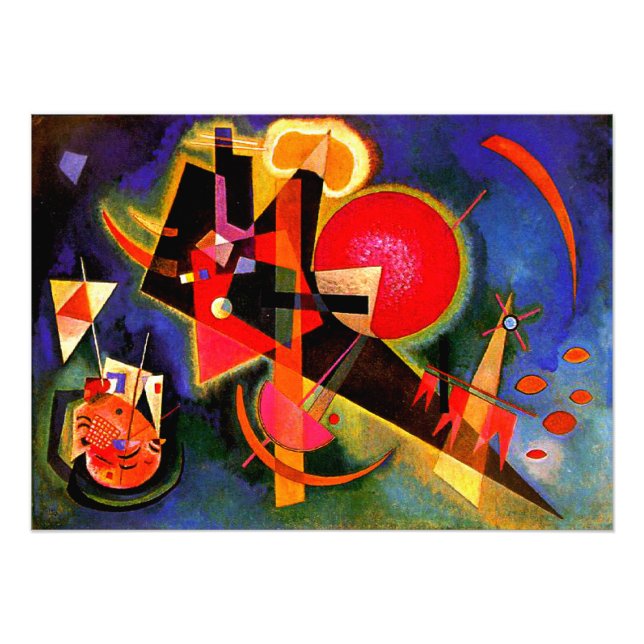 Foto Kandinsky - Em Azul, pintura popular (Frente)