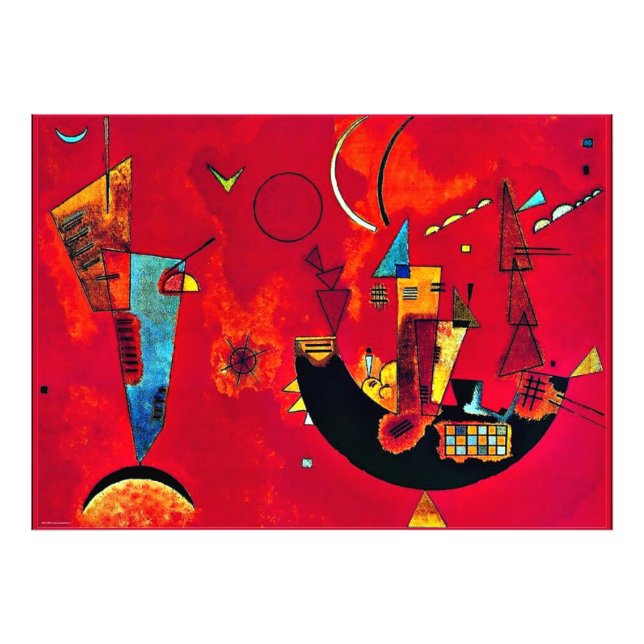 Foto Kandinsky - Mit und Gegen (Com e Contra) (Frente)