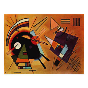 Foto Kandinsky - Preto e Violeta,