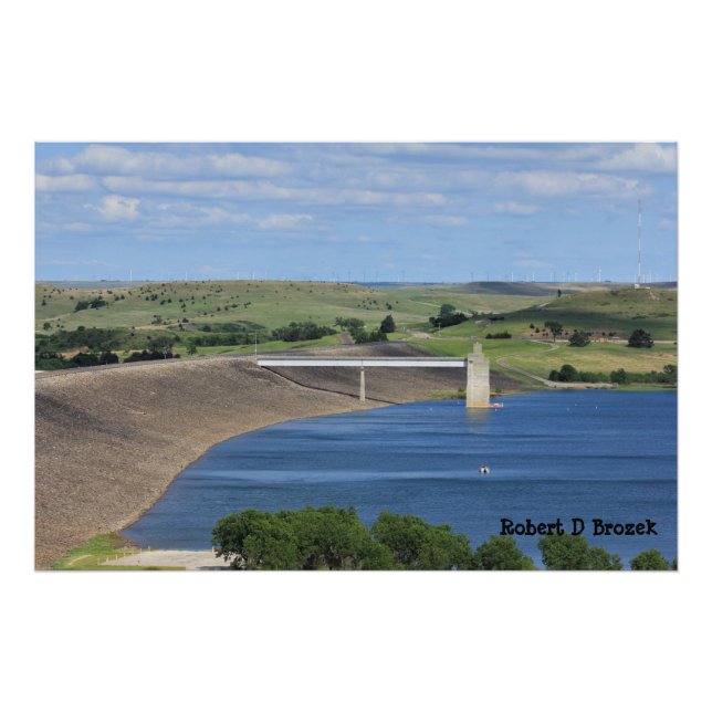 Foto Kansas Wilson Lake Photo Alargamento (Frente)