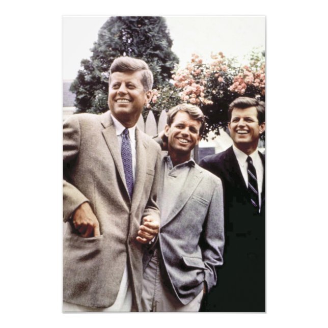 Foto Kennedy Brothers, Presidente John, Robert & Ted (Frente)