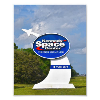 Foto Kennedy Space Center Visitor Complex Sign