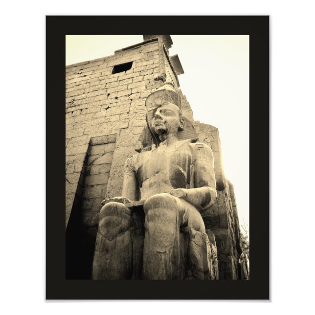 Foto King Tut em Karnak (Frente)