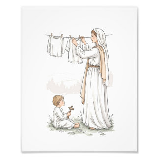 Foto Kitchen Madonna, Catholic Photo Print