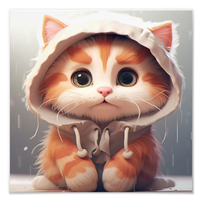 Foto Kitten Nursery & Impressões para Quartos de Crianç (Frente)