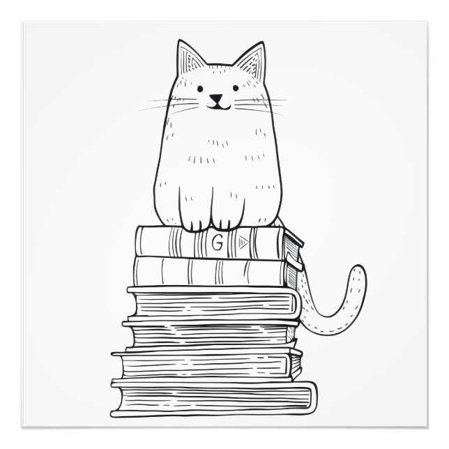 Foto Kitten on Books (Frente)