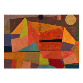 Foto Klee - Paisagem de Montanha Alegre