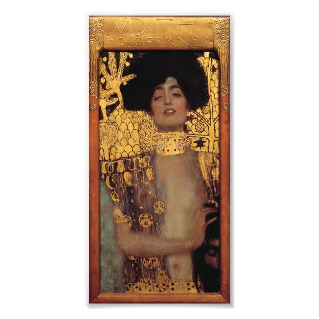 Foto Klimt Judith II Impressão (Frente)