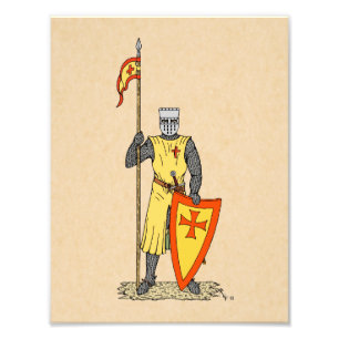 Foto Knight Medieval Early 13 Century