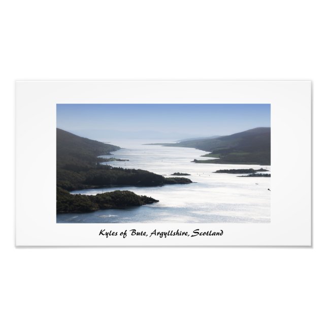 Foto Kyles of Bute, Argyllshire, Escócia (Frente)