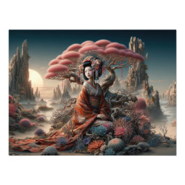 Foto La geisha et l'arbre corail