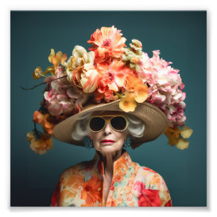 Foto La Grande Dame Flower Hat