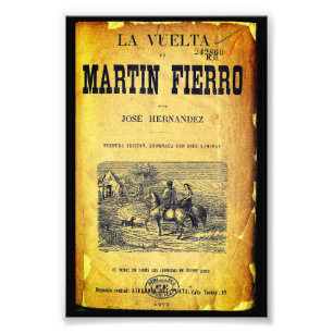 Foto La Vuelta de Martín Fierro (Cobrir, 1879, primeiro