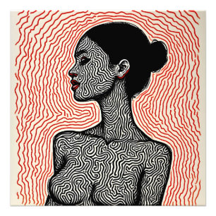 Foto Labirinto de Seu Despertar – Um Retrato Minimalist