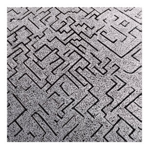 Foto Labirinto Intricado Preto e Branco