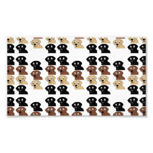 Foto laboratório 3 cores cabeça de desenho animado