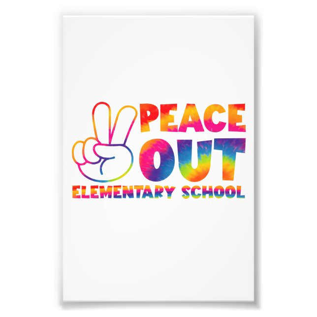 Foto Laço de Paz Escola Primária Dia Dye Último Dia  (Frente)