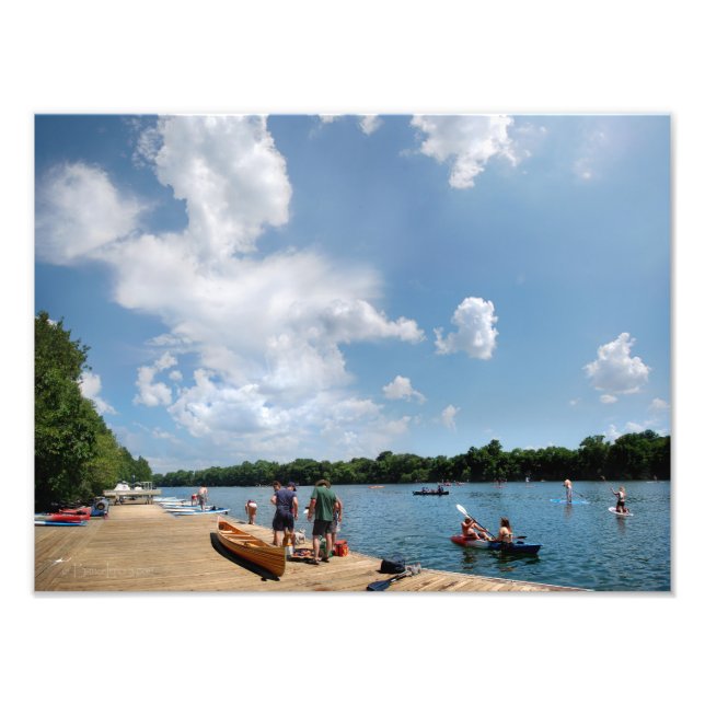 Foto Ladybird Lake Roring Dock - Austin Texas (Frente)