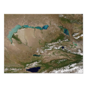 Foto Lago Balkhash em Kazakhstan oriental